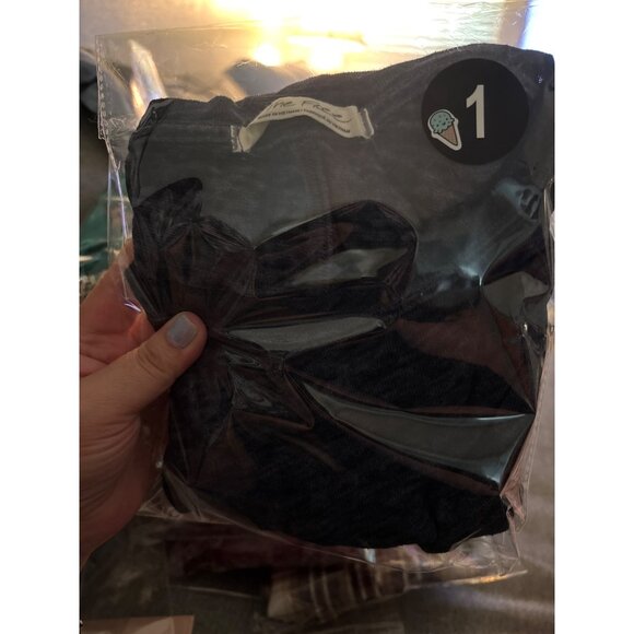 We The Free Cassidy Navy Blue Oversized Womens T-Shirt - Picture 9 of 9